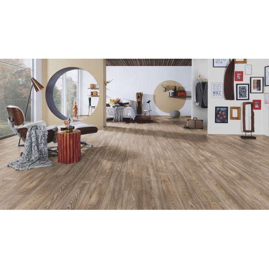 Ламинат Krono original Atlantic 8 Каштан Урбан Хэритэйдж K481