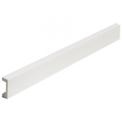 Декоративная рейка (молдинг) из полистирола Decor-Dizayn Белая Лепнина 618-PR (3 метра)