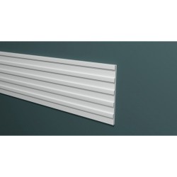 Стеновая панель из дюрополимера Decor-Dizayn Белая Лепнина DD901 (3 метра)