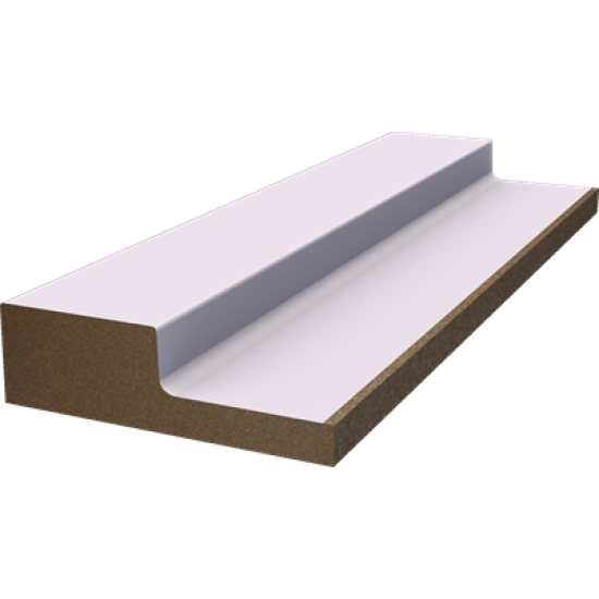 Заглушка левая МДФ WellMaker Белабел 19x64 (ПНл-37)