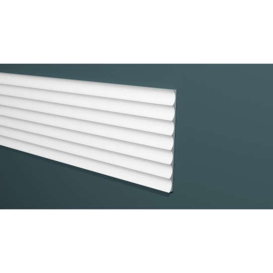 Стеновая панель из дюрополимера Decor-Dizayn Белая Лепнина DD900 (3 метра)