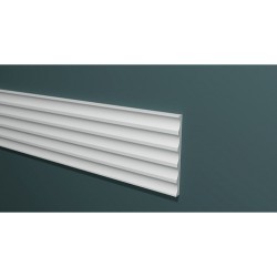 Стеновая панель из дюрополимера Decor-Dizayn Белая Лепнина DD902 (3 метра)