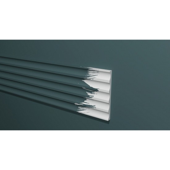 Стеновая панель из дюрополимера Decor-Dizayn Белая Лепнина DD902 (3 метра)