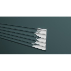 Стеновая панель из дюрополимера Decor-Dizayn Белая Лепнина DD902