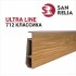 Плинтус напольный Sanrelia Ultra Line (77 мм) Классика 712