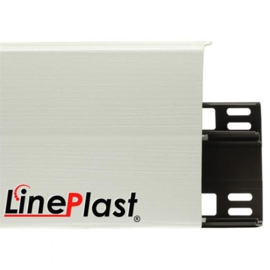 Плинтус напольный LinePlast Белый глянец LB002 Плинтус напольный LinePlast Белый глянец LB002