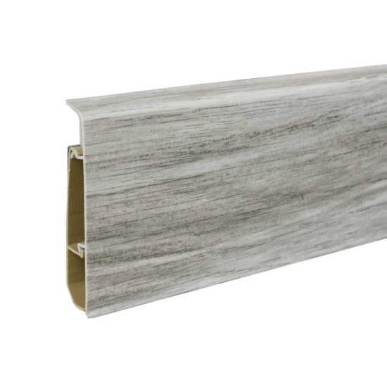 Плинтус напольный Grace Cardinal (78 мм) Дуб Териберка 09