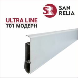 Плинтус напольный Sanrelia Ultra Line (77 мм) Модерн 701