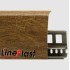 Плинтус напольный  LinePlast Атласное дерево LS017
