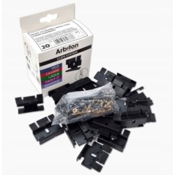 Клипса монтажная к плинтусу Arbiton Vigo (уп. - 20 шт.)