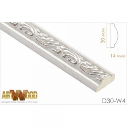 Молдинг декоративный Hiwood  D30-W4
