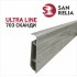 Плинтус напольный Sanrelia Ultra Line (77 мм) Сканди 703