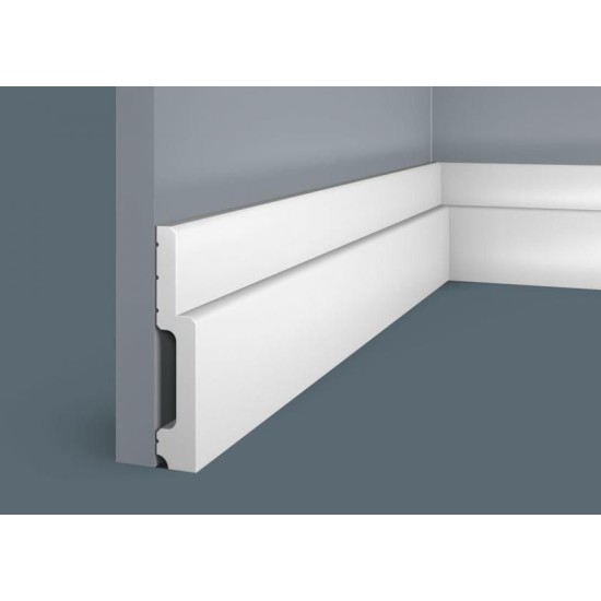 Плинтус напольный из экополимера Cosca PX010 110x20