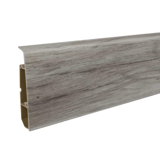 Плинтус напольный Grace Cardinal (78 мм) Дуб Петра 04