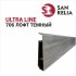 Плинтус напольный Sanrelia Ultra Line (77 мм) Лофт тёмный 706