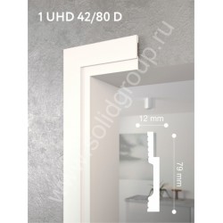 Плинтус напольный Солид 1 UHD 42/80 D