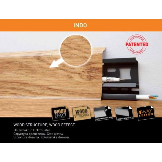 Плинтус Arbiton INDO 05 Дуб уинстон