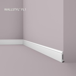 Плинтус напольный из полистирола Noel & Marquet NMC FL1