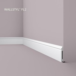 Плинтус напольный из полистирола Noel & Marquet NMC FL2