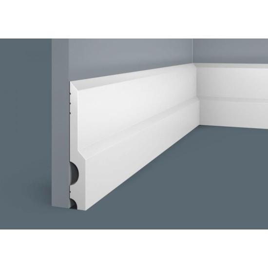 Плинтус напольный из экополимера Cosca PX011 130x18 Плинтус напольный из экополимера Cosca PX011 130x18