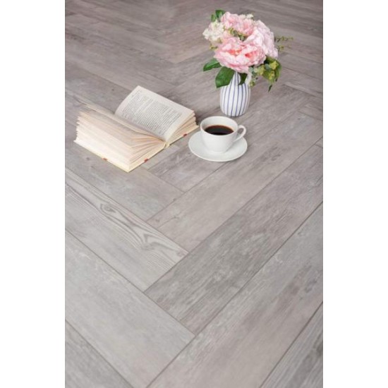 Виниловый пол SPC Aberhof Carmelita Herringbone 1687